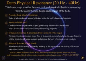 4 Vibroacoustic Deep Physical Resonance (20 Hz - 40Hz)