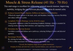 5 Vibroacoustic Muscle & Stress Release (41 Hz - 70 Hz)
