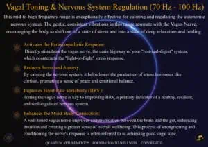 Vagal Toning & Nervous System Regulation 70 Hz - 100 Hz